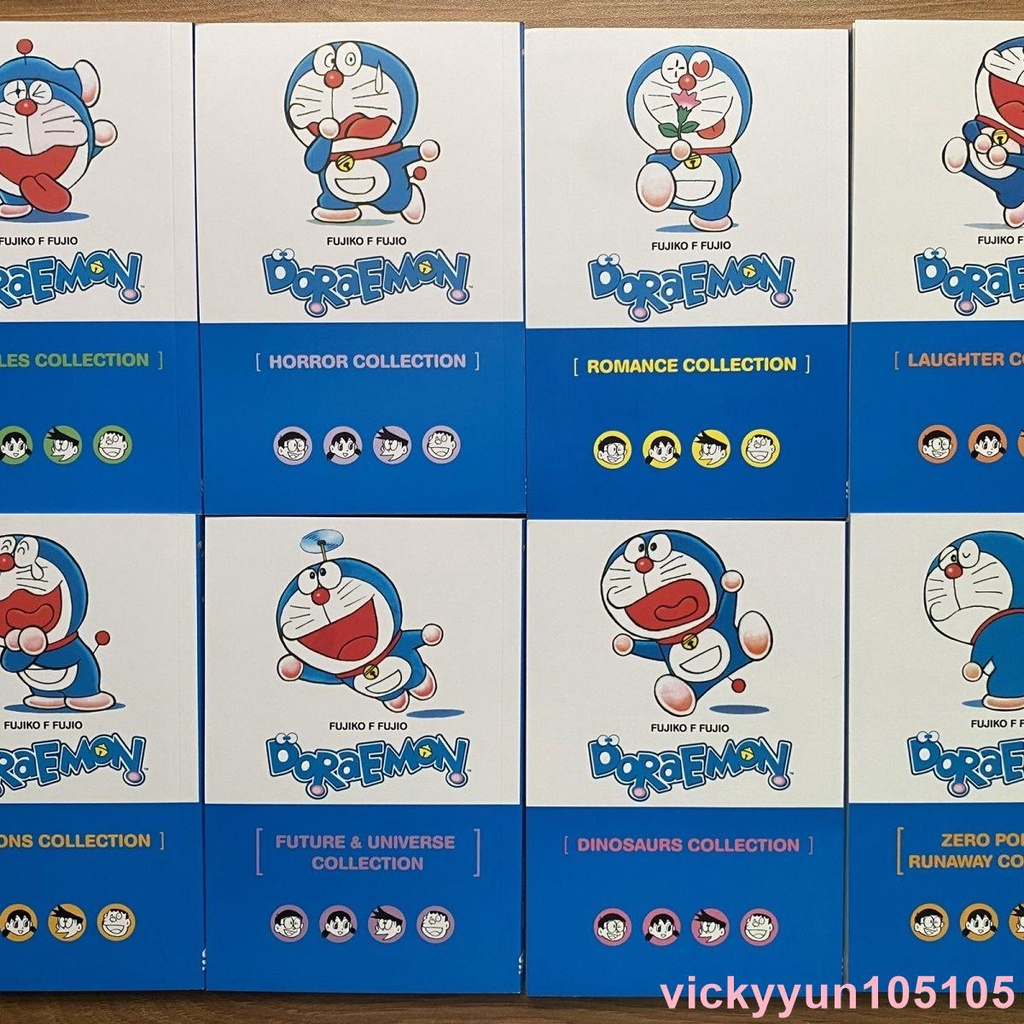 英文原版漫畫書Doraemon 哆啦A夢漫畫8冊套裝🍸開花結果