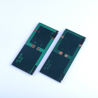 太陽能電池板 5.5V 60mA 電子元件多晶硅 足功率硅膠板 diy材料