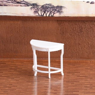 中式建筑模型材料室內景觀配件中式家具 中式半圓桌1:25