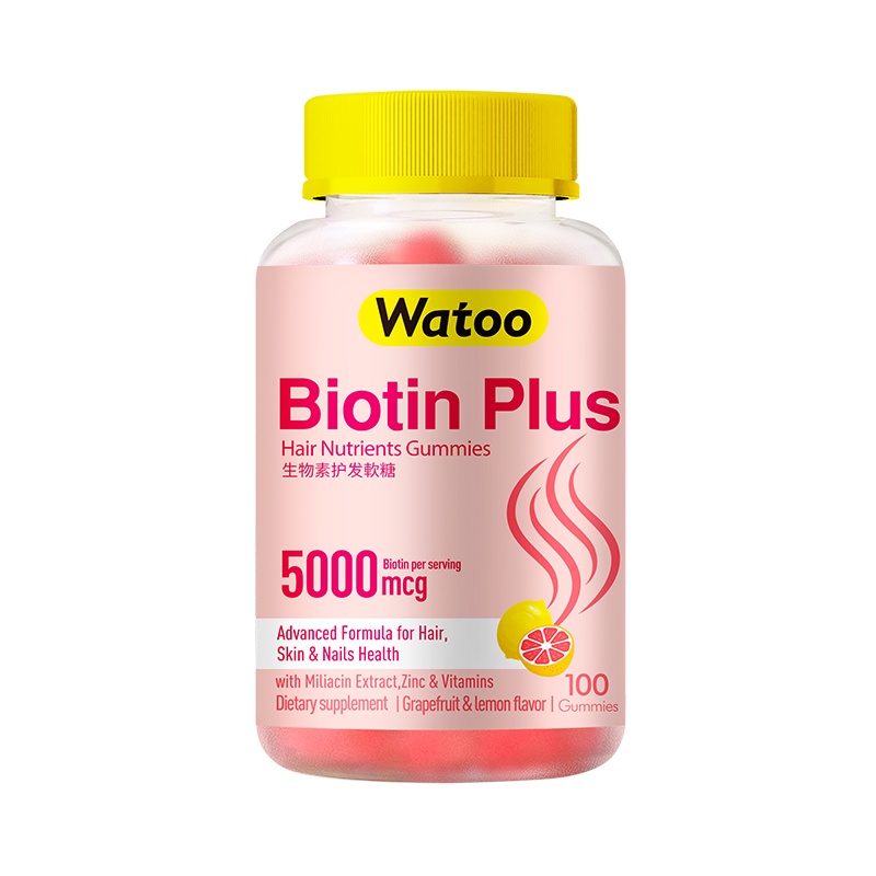 Watoo 生物素biotin 養護髮片 維生素b7 100粒/瓶