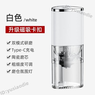 研磨器 磨粉機 咖啡豆 咖啡機 咖啡研磨器咖啡磨豆機電動 小陽哥推薦 磨豆機 電動磨豆機 咖啡磨豆機 |小芯aaym|