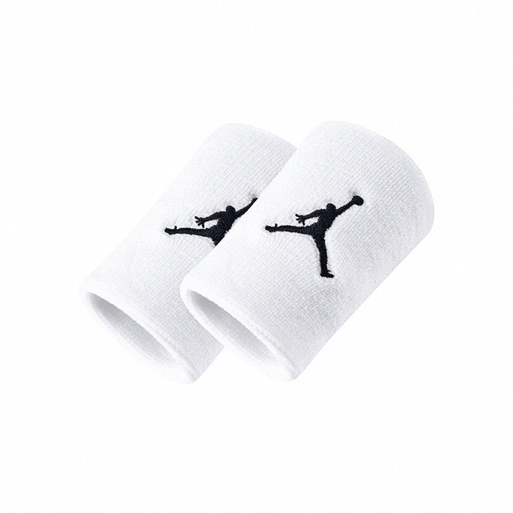 Nike Jordan DRI-FIT 白黑 單色腕帶 運動 休閒 腕帶 JKN01101OS
