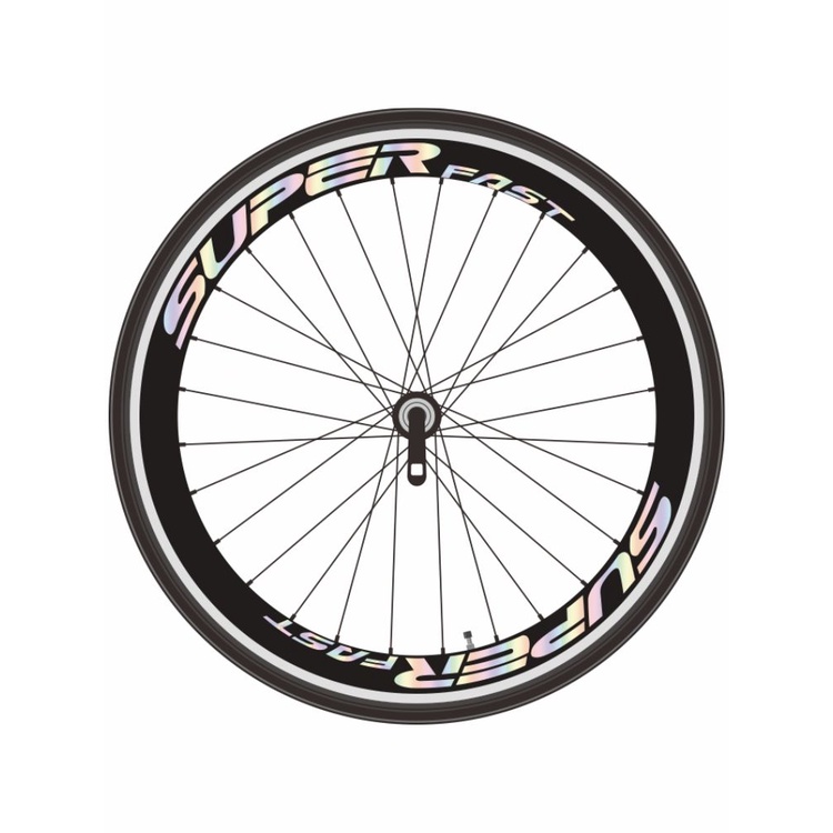 裝飾貼 反光貼 創意腳踏車輪組貼紙 公路車反光貼 山地車輪圈裝飾 單車刀圈輪子改裝