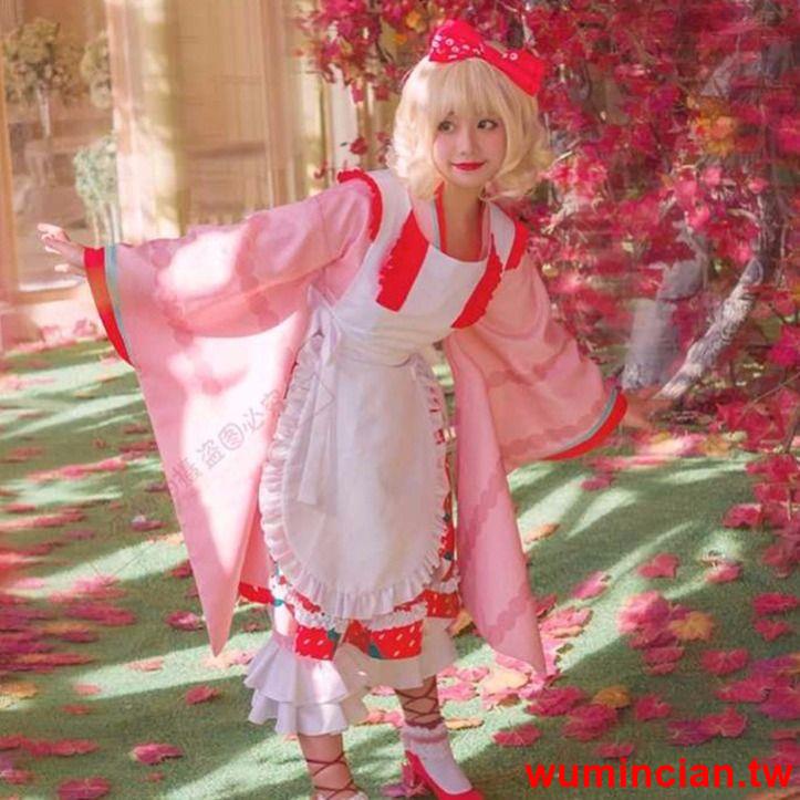 #優惠大賣#薔薇少女 十五周年 大正和服 雛莓 cosplay服裝大碼