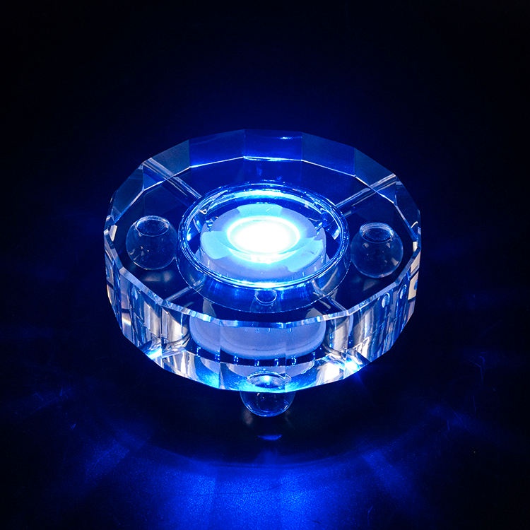 ☃✴♞水晶球燈底座擺件球形圓形底盤K9水晶托盤工藝品燈座工廠直銷新款結緣