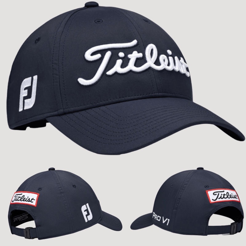 titleist新款遮陽防晒帽速乾透氣高爾夫帽子男夏季高爾夫球帽