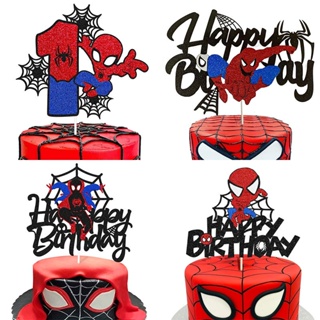 Disney Spiderman Birthday Cake Topper Boys Kids 1st Birthday