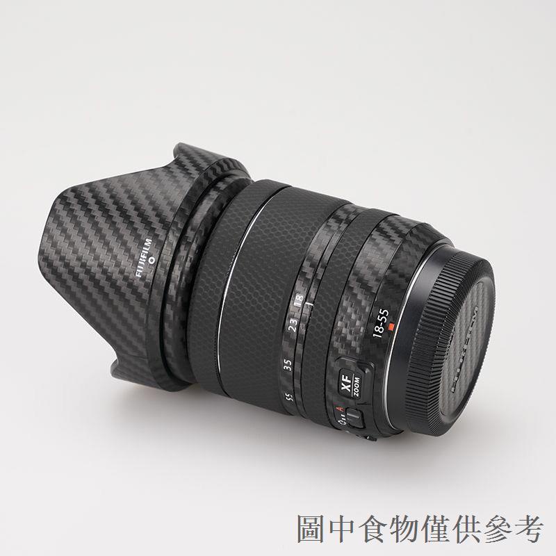 熱銷爆款美本堂 富士XF18-55鏡頭保護貼膜碳纖維fujifilm 1855貼紙迷彩