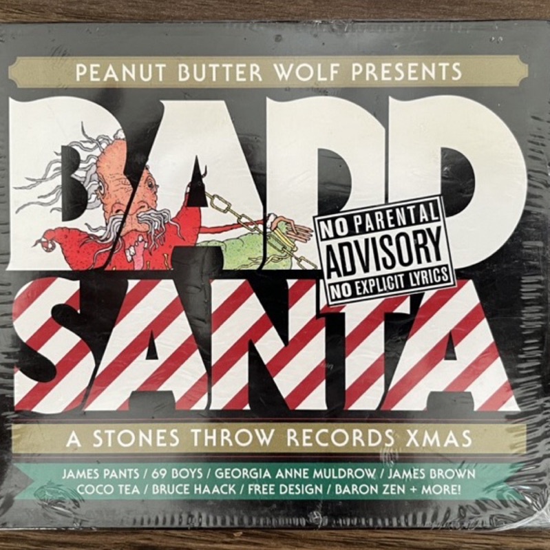 [地下饒舌] Peanut Butter Wolf – Badd Santa 2007 超稀有STONE THROW作品