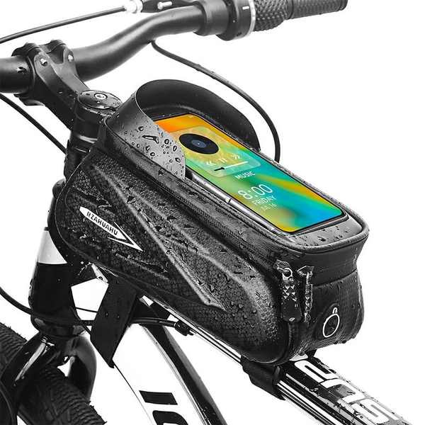 大容量硬殼腳踏車包前梁包上管車頭包手機包山地公路車騎行配件