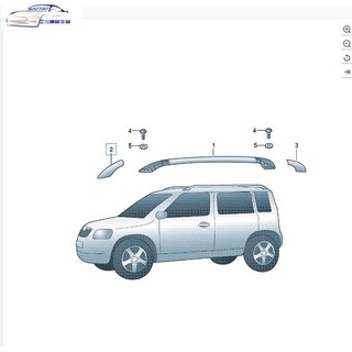 ✨Yeti Skoda 行李架飾條 行李箱飾條蓋板