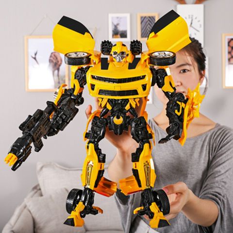 變形玩具金剛超大號大黃蜂擎天柱汽車機器人正版模型手辦兒童男孩