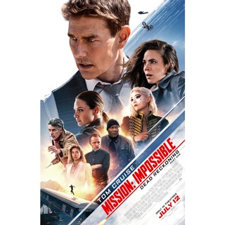 不可能的任務：致命清算第一章 A3+A2電影海報 Mission Impossible - Dead Reckoning