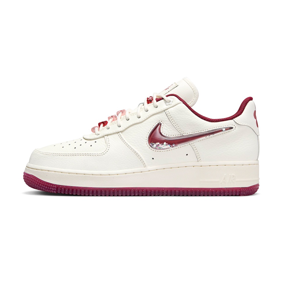 Nike Air Force 1 Low Valentine's Day 女 紅白 AF1 休閒鞋 FZ5068-161