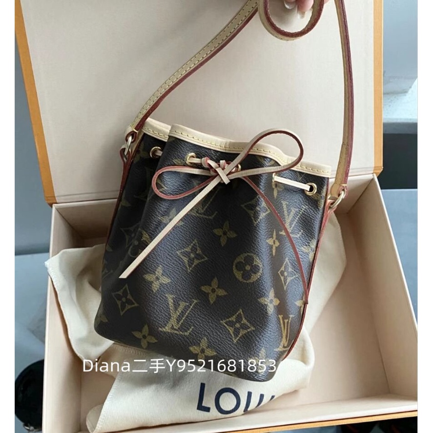 『二手』LV 路易威登 Monogram MINI 水桶包 M41346 超可愛的 斜背包