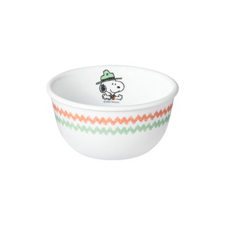 【康寧 Corelle】SNOOPY史努比 露營趣-325ML中式飯碗