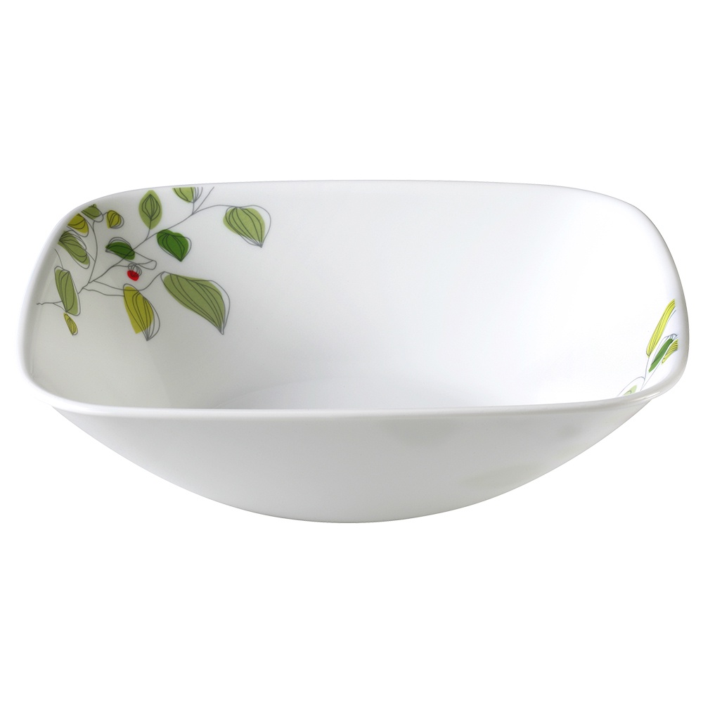 【康寧 Corelle】 綠野微風 方形1.4L湯碗