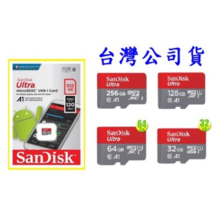 Switch NS 主機周邊 SanDisk 512GB 256GB 128G 記憶卡 Micro SD【臺中大眾電玩】