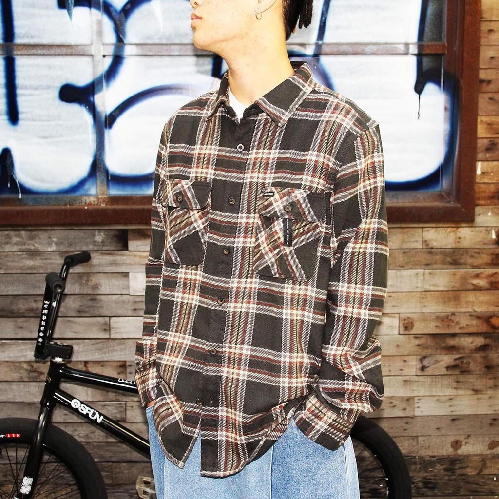 [Spun Shop] Brixton - Bowery L/S Flannel 法蘭絨襯衫