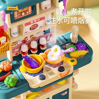 ❤家家酒❤超大號廚房玩具套裝仿真廚具做飯煮飯4周3歲以上6兒童5女孩過家家