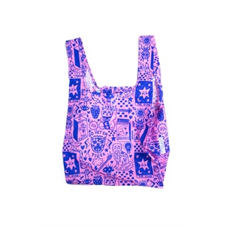 英國Kind Bag-環保收納購物袋-中-Amy Hastings聯名-虎來喵墊腳石購物網