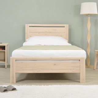 Homelike 海琳床架組-單人3.5尺 單人床架 實木床架
