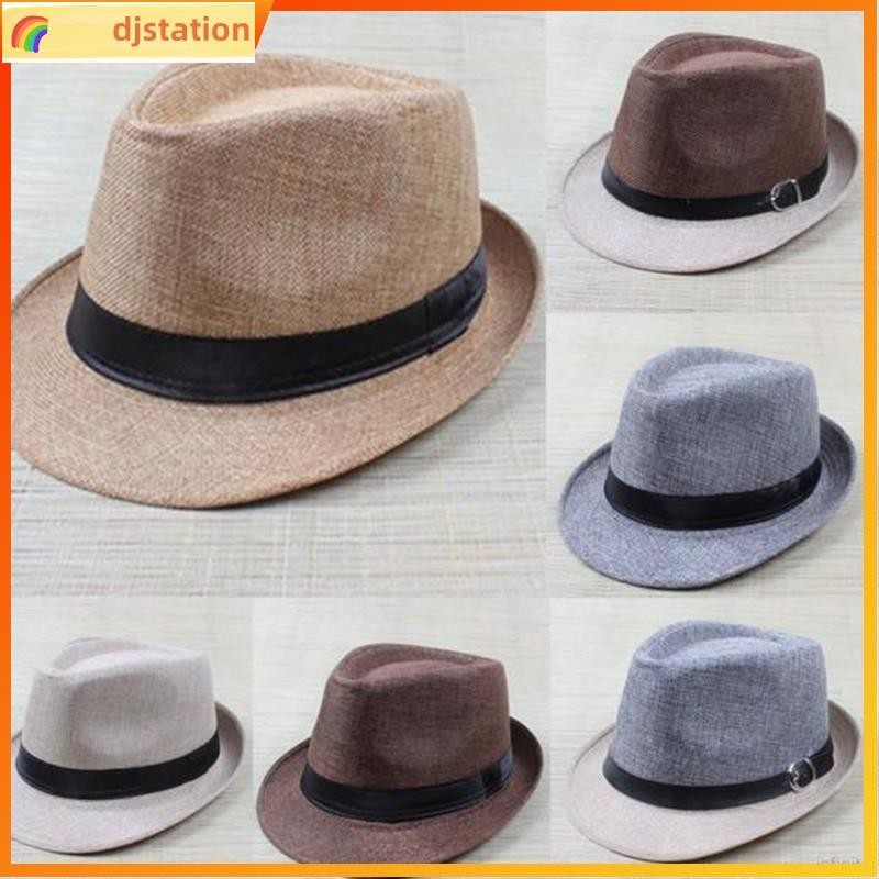 Casual Fordable Jazz Bowler Hat Europe Style Fedora Hat Beac