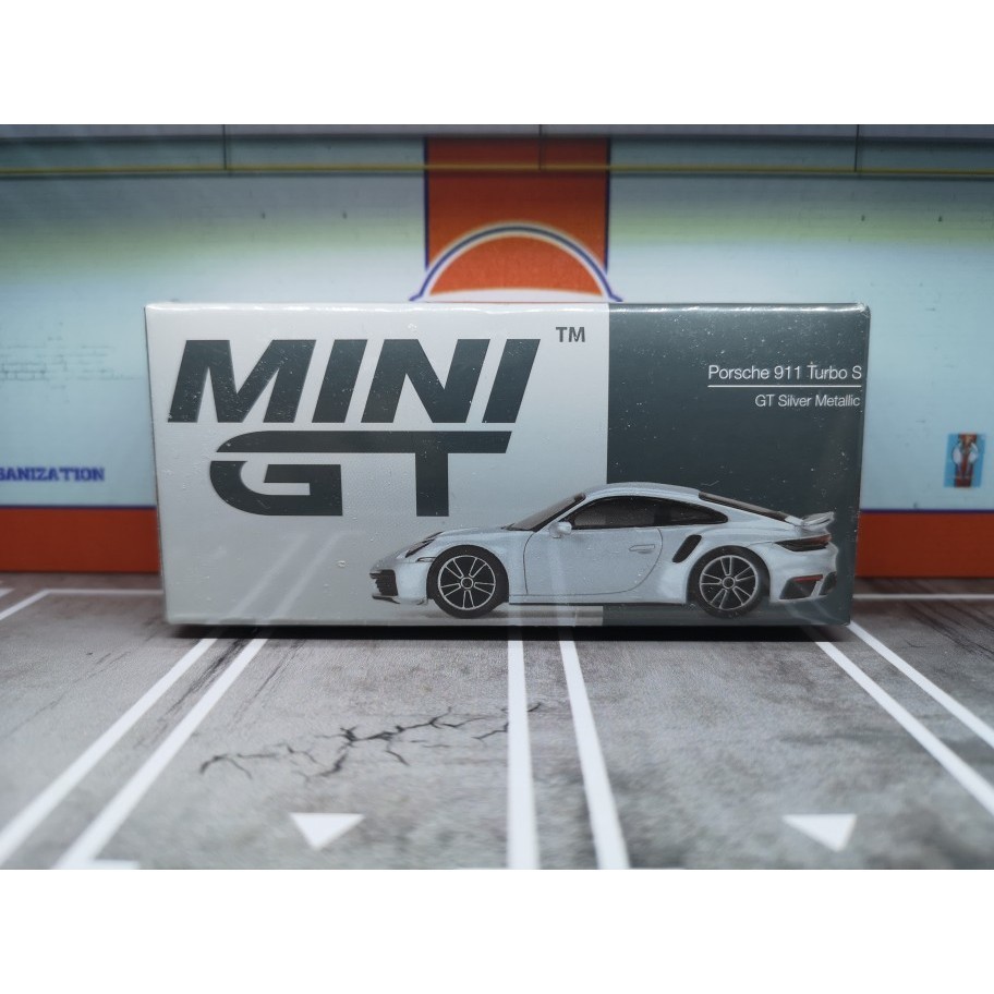 MINIGT 1:64保時捷911 Turbo S GT Porsche合金車 仿真汽車模型