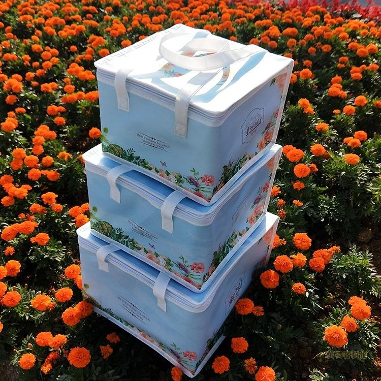 【現貨】生日蛋糕保溫袋 6寸8寸10寸新款加厚鋁箔保鮮冷藏包 無紡布冰包