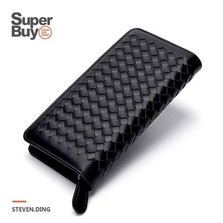 【Superbuy】時尚簡約長夾/皮革長款錢包/皮包 卡包/長款手抓包/手機包 PU男士商務皮夾/卡夾/中長錢夾/手包男