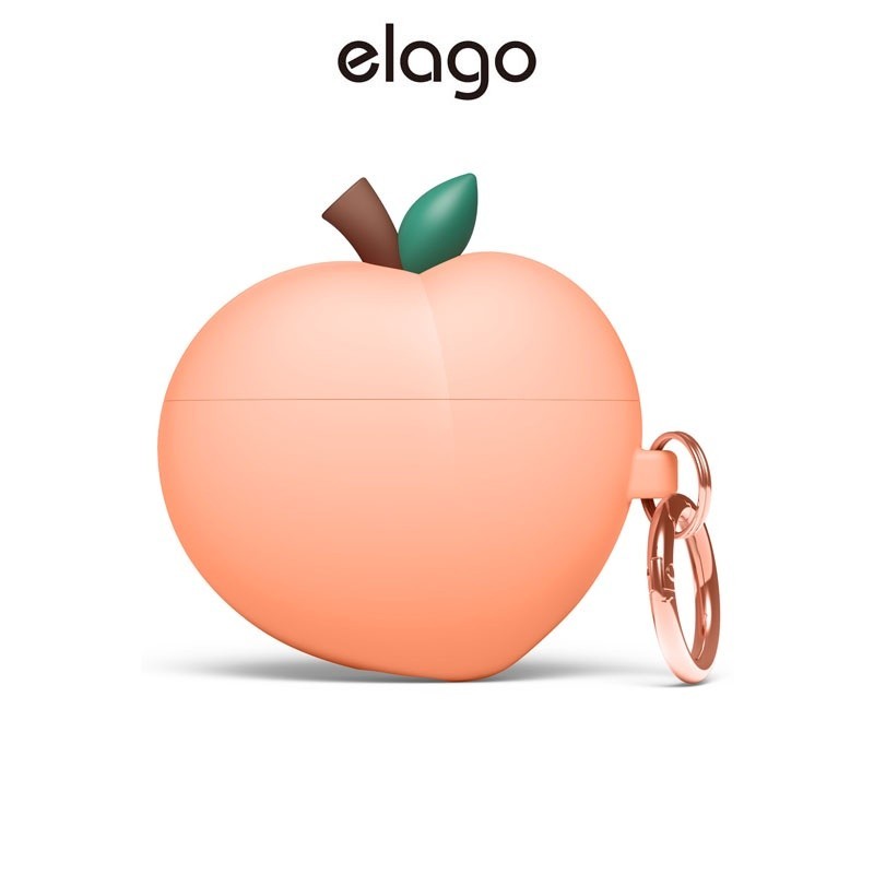 ♦[elago] Peach Airpods 3 造型保護殼  (適用於Airpods3)❣