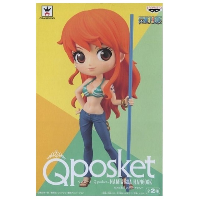 娜美《航海王》 Q posket-NAMI＆BOA HANCOCK special color ver.--駿河屋