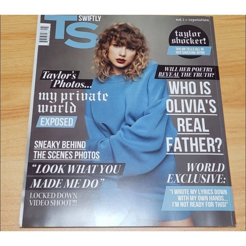 [ 二手 ] Taylor Swift 泰勒絲 Reputation 豪華雜誌版 官方專輯 絕版 限量