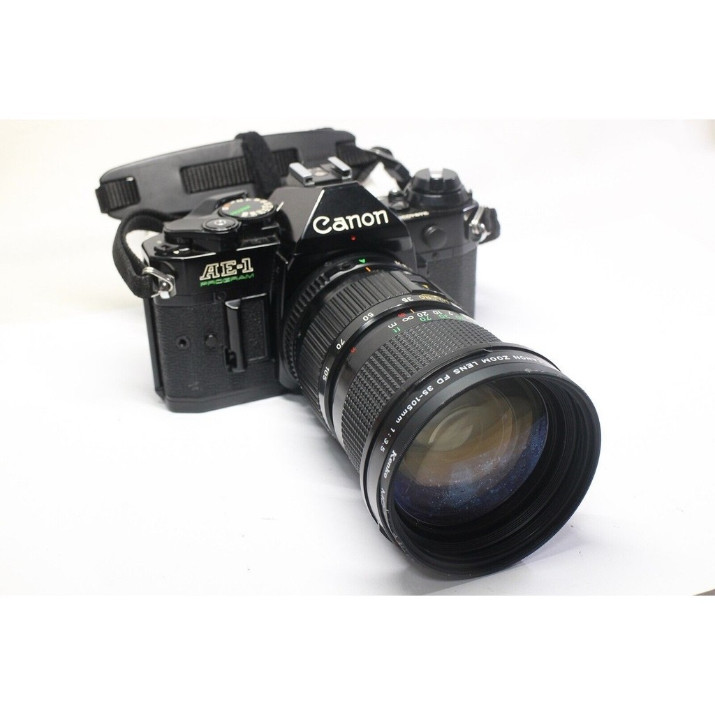 坏了 Canon AE-1 Program + FD 35-105mm Macro Lens