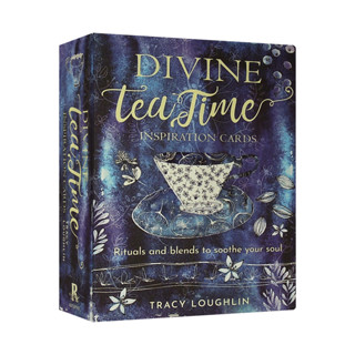 神聖茶品靈感卡,贈中文翻譯｜Divine Tea Time Inspiration Cards【左西】