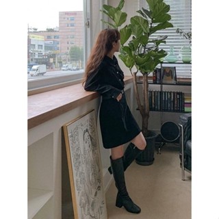 【Codibook】韓國 Qnigirls 襯衫洋裝迷你短洋裝［預購］女裝