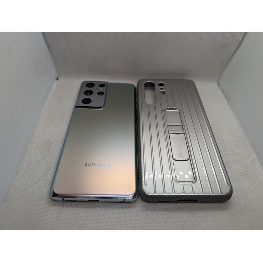 FREE&amp;SOUL【SAMSUNG Galaxy S21 Ultra 12+256G 台灣公司貨 銀色 三星 品相如新】