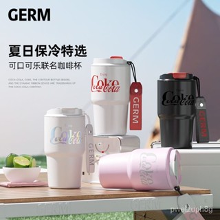 🔥Germ/格沵 390/590ML可口可樂聯名保溫杯 316不銹鋼保溫杯 夏季隨行杯 咖啡杯 戶外便攜水杯 運動水杯