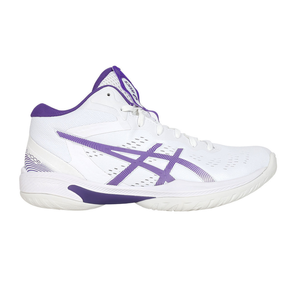 ASICS GELHOOP V16 男籃球鞋( 運動 訓練 亞瑟士「1063A078-102」 白紫