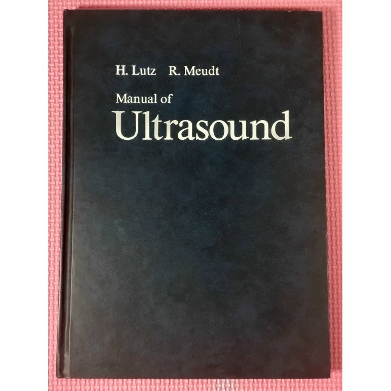 YouBook你書》S2R_約無筆跡_Manual of Ultrasound_1984版+9783540123774+
