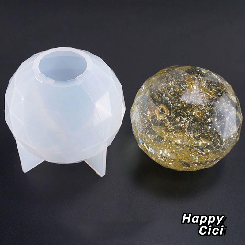 ☑桃園出貨☑ 環氧樹脂裝飾樹脂模具透明水晶球鑄造矽膠DIY模具