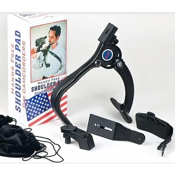 百凡賣場SSR錄像穩定器相機肩架 攝像機肩托架dv穩定器減震器支架攝影配件