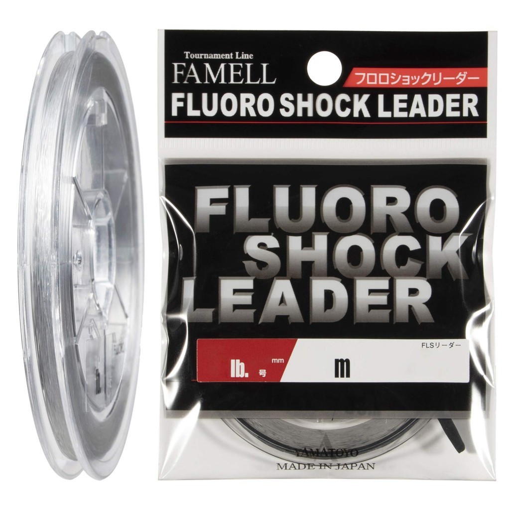 Yamatoyo领导者Fluoro Shock Leader Fluoro Carbon 30m 3 12磅清晰 清