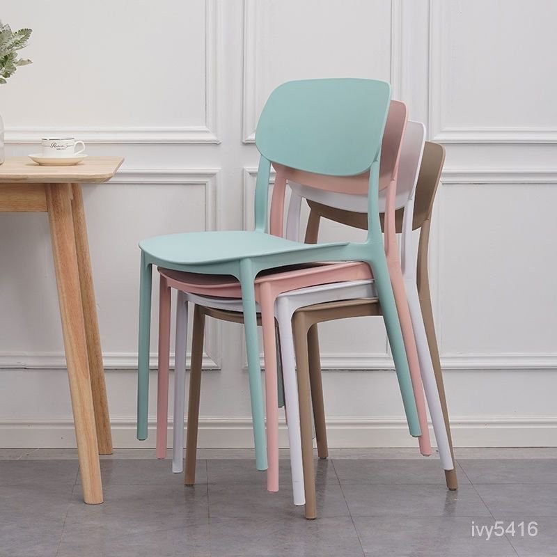 塑膠椅子✨ 塑料椅子 椅子 餐椅 椅子靠背 靠背椅子 塑膠椅子靠背 塑膠椅子加厚 餐椅靠背  塑膠椅子靠背加厚 餐廳椅