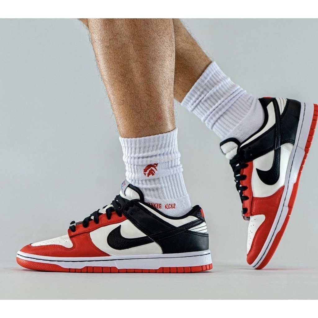 Nike Dunk Low x NBA 芝加哥 低幫經典休閒板鞋DD3363-100男鞋