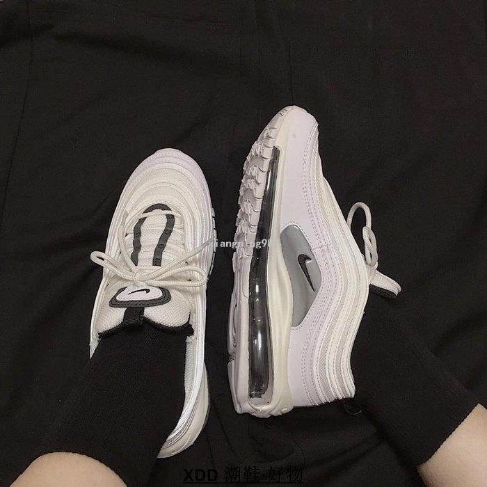 Nike Air Max 97 全白 奶油白 百搭 氣墊 休閒 慢跑鞋 921733-103