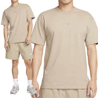 Nike Sportswear Prm Essentials 男 卡其 運動 基本款 舒適 短袖 DO7393-247
