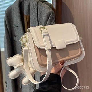女包 側揹包女 肩揹包 斜挎包 高階感輕奢單肩包包雙層斜挎包2024春夏新款包包女ins洋氣學生包 大容量包包 ELEN