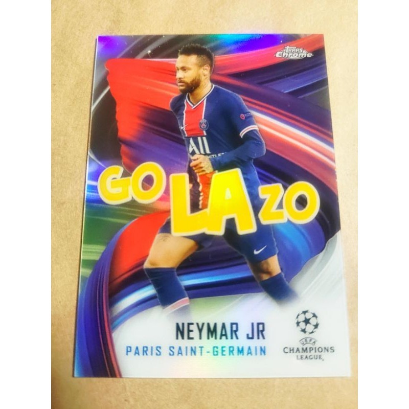 🔥超美 Golazo 特卡🔥 2021 Chrome PSG 內馬爾 Neymar 球員卡