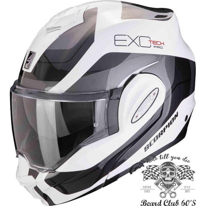 ♛大鬍子俱樂部♛ Scorpion® Exo-Tech Evo Pro Solid 美國 蠍子 白/銀